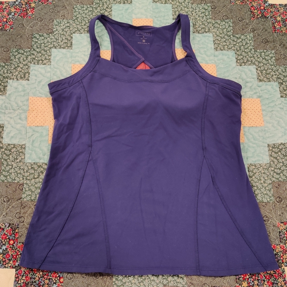 Athleta Yoga Tank with Built-In Bra